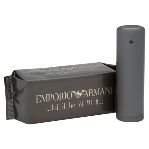 emporio armani he eau de toilette 50ml|emporio armani aftershave for men.